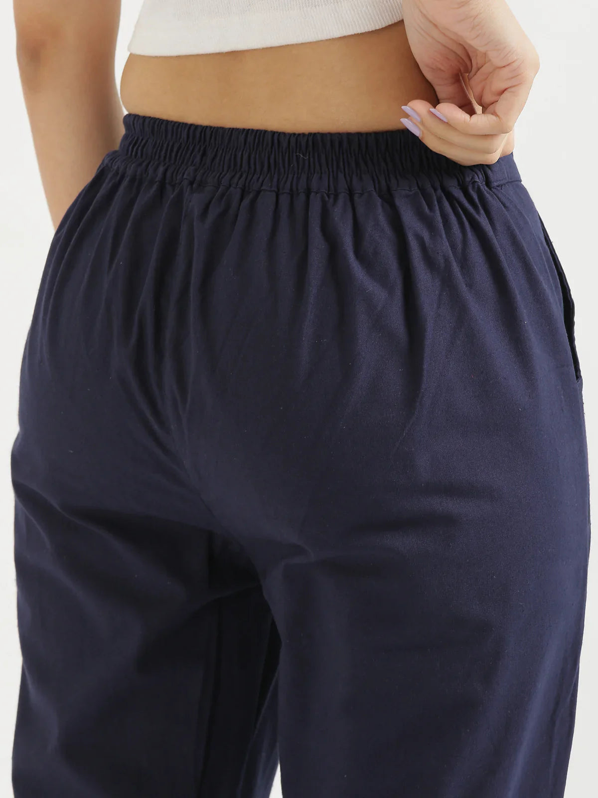 Navy Blue Cotton