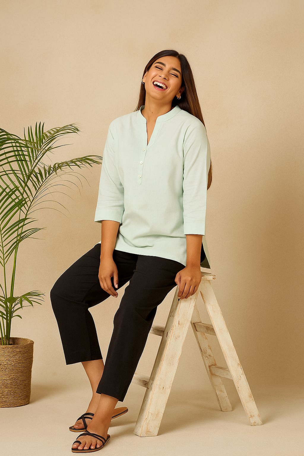 Classic Black Comfort Pants