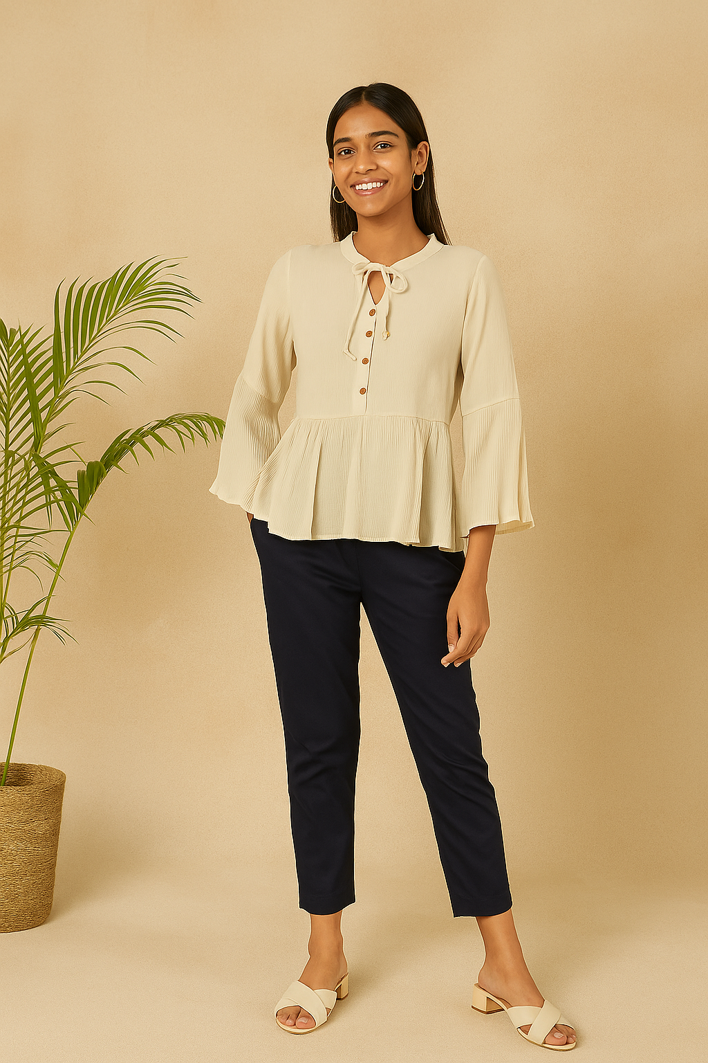 Navy Blue Cotton