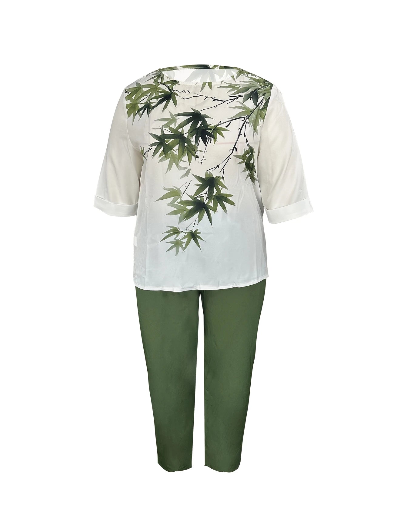 Chill Mode Co-Ord Set Half Sleeve T-shirt & Straight Leg Pant