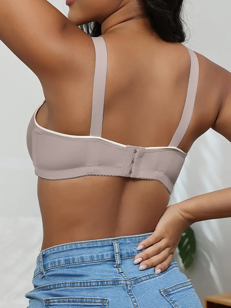 6pcs Women's Floral Lace Push-Up Bras(pack of 6)