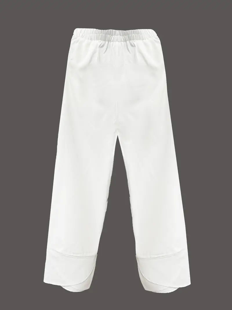 Chill Mode Co-Ord Set Half Sleeve T-shirt & Straight Leg Pant