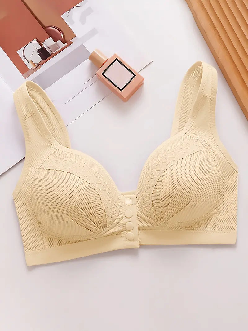 6pcs Women's Floral Lace Push-Up Bras(pack of 6)