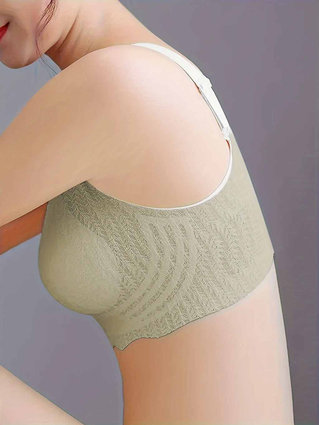 6pcs Women's Floral Lace Push-Up Bras(pack of 6)