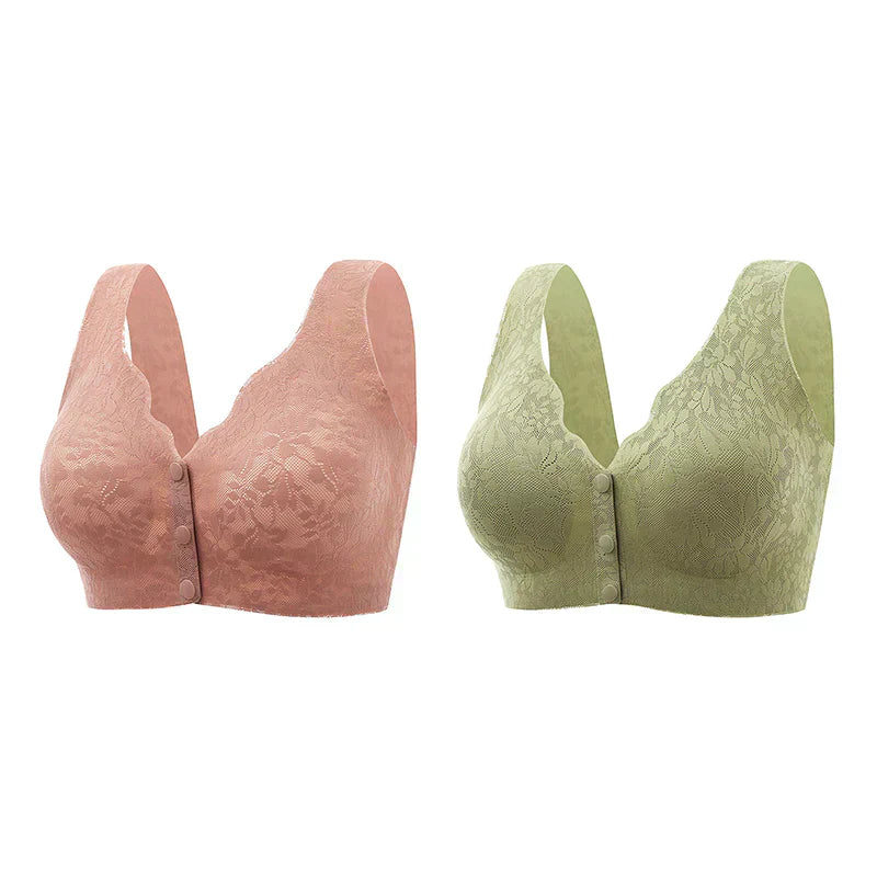 Front button Buckle Sleep Bra for women (Pack of 3)