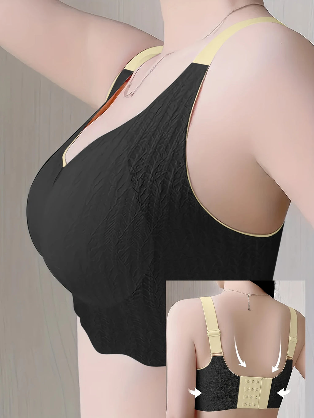 6pcs Women's Floral Lace Push-Up Bras(pack of 6)