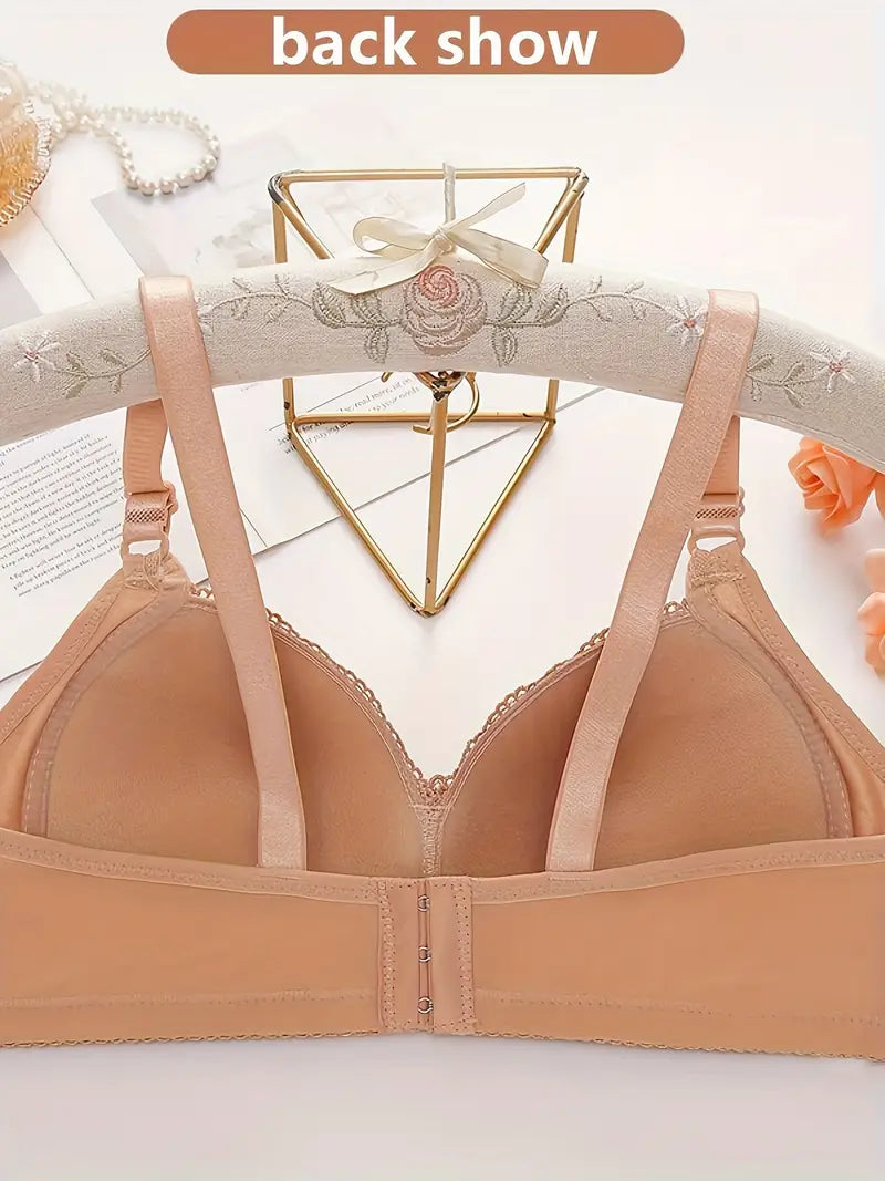 6pcs Women's Floral Lace Push-Up Bras(pack of 6)