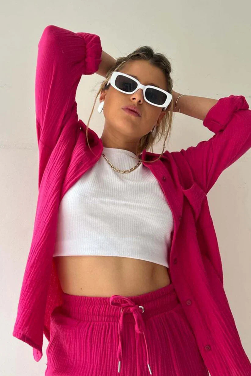 Everyday Ease – Cotton Co-ord Set for Women