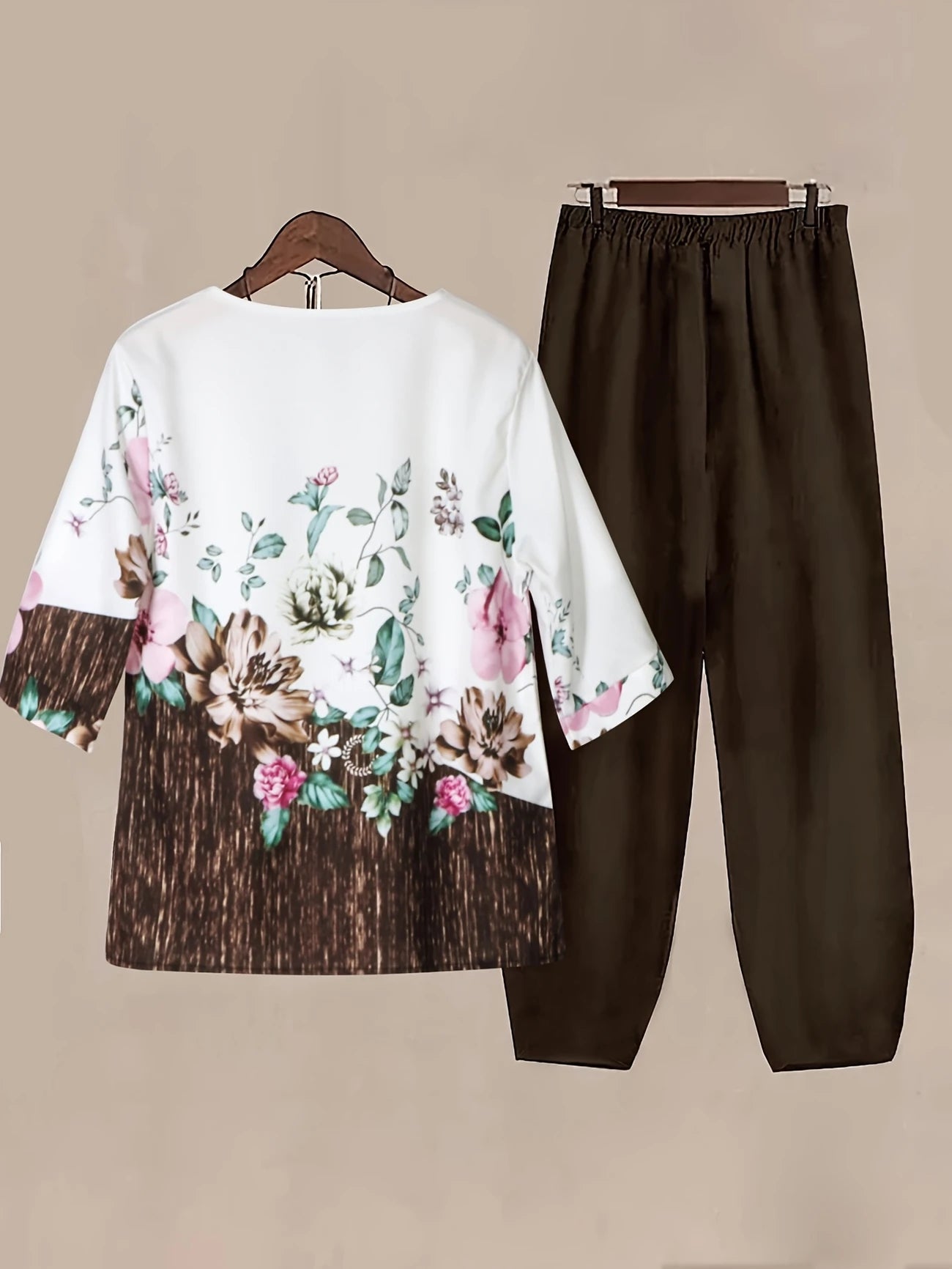 Chill Mode Co-Ord Set Half Sleeve T-shirt & Straight Leg Pant