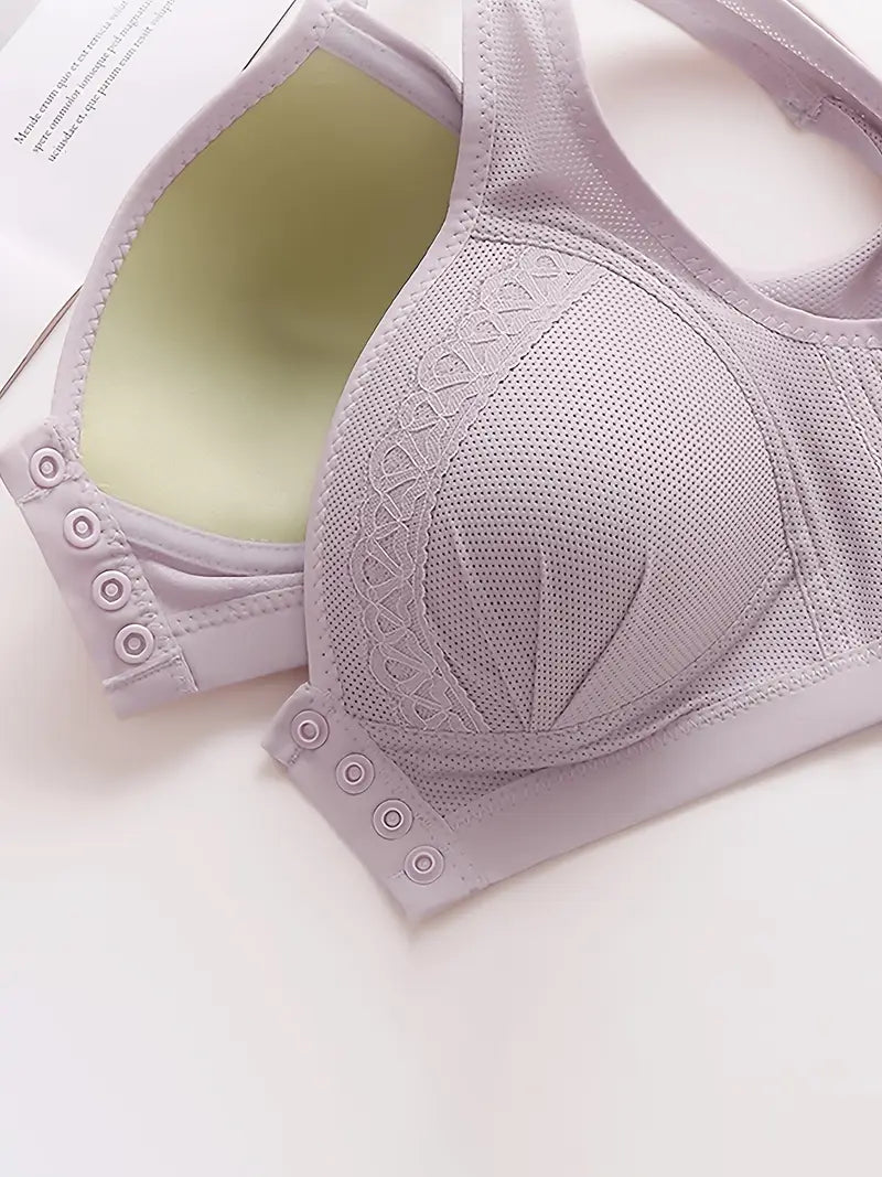 6pcs Women's Floral Lace Push-Up Bras(pack of 6)