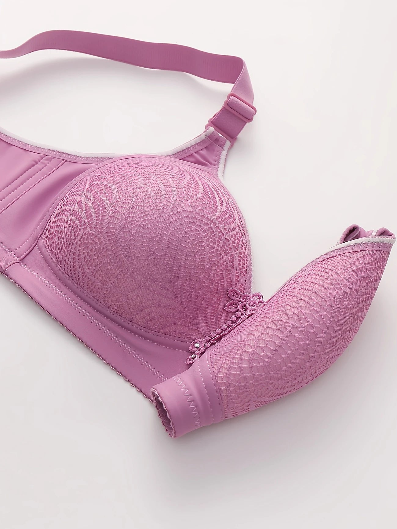 6pcs Women's Floral Lace Push-Up Bras(pack of 6)