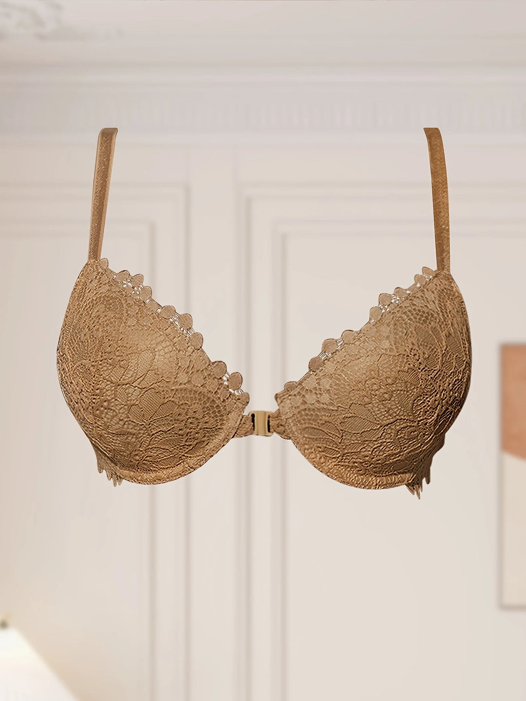 6pcs Women's Floral Lace Push-Up Bras(pack of 6)