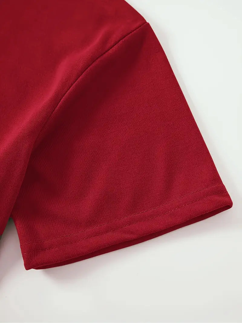 4pcs Women's - Daisy Print T-Shirts