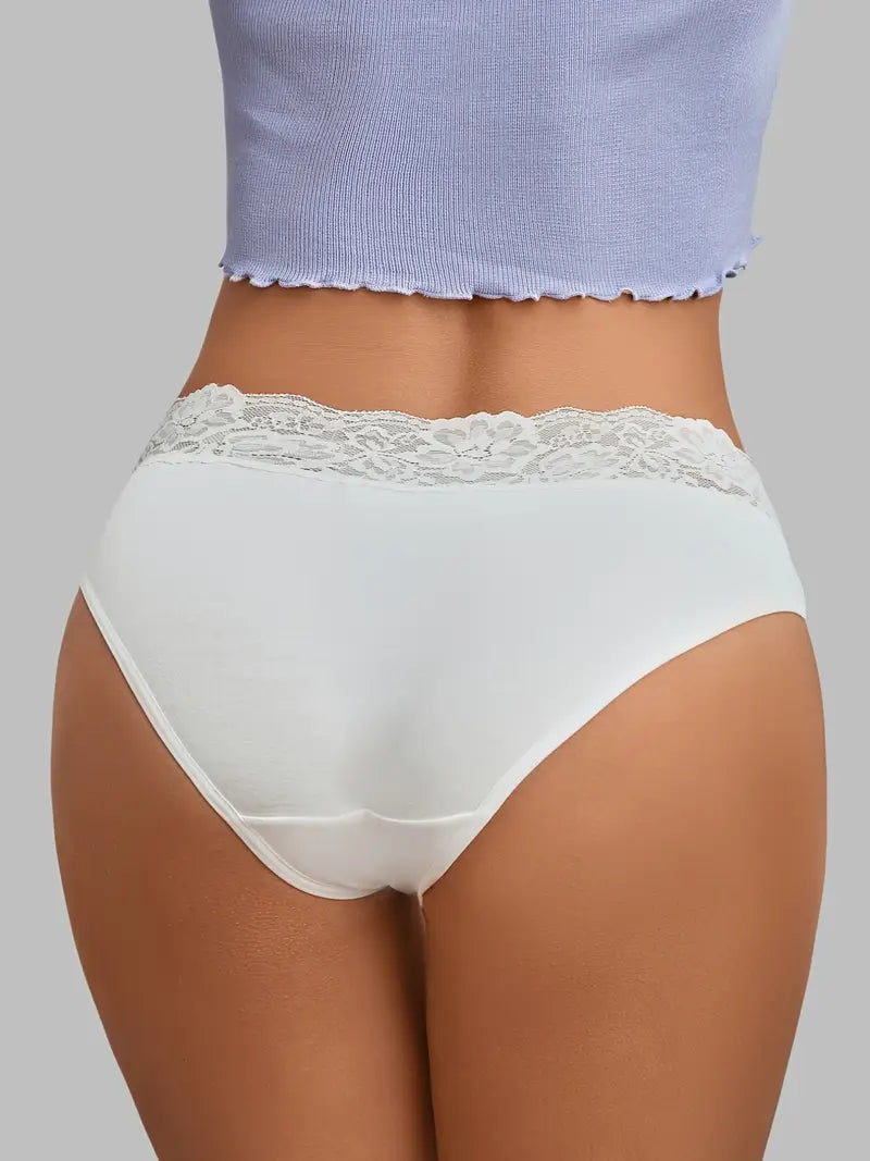 6pcs Women’s Low-Rise Thong Underwear – Soft Assorted Color