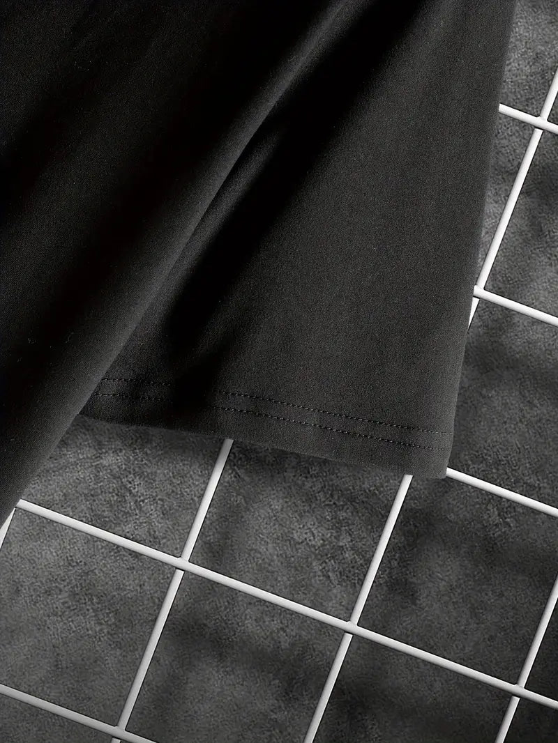 Men's T-Shirt , Regular Fit Round Neck, 3 Colors (Beige/White/Black)