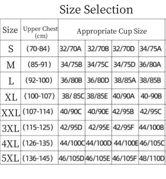 6pcs Women's Floral Lace Push-Up Bras(pack of 6)