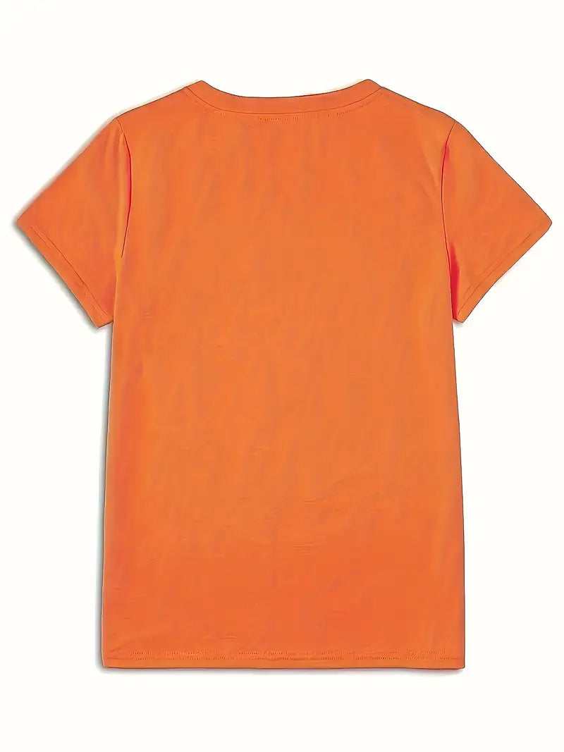 4pcs Women's - Daisy Print T-Shirts