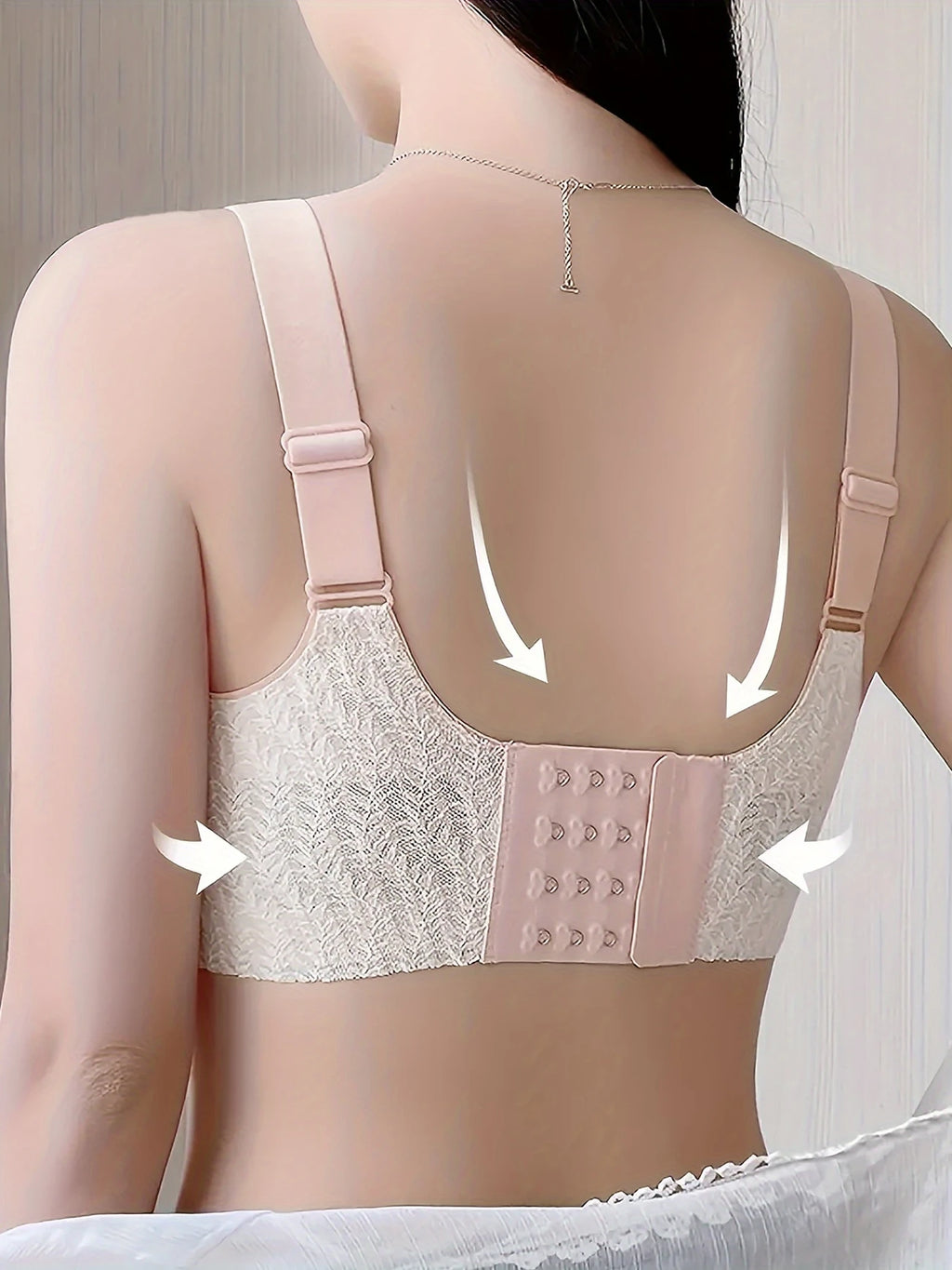 6pcs Women's Floral Lace Push-Up Bras(pack of 6)