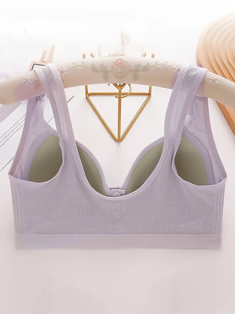 6pcs Women's Floral Lace Push-Up Bras(pack of 6)