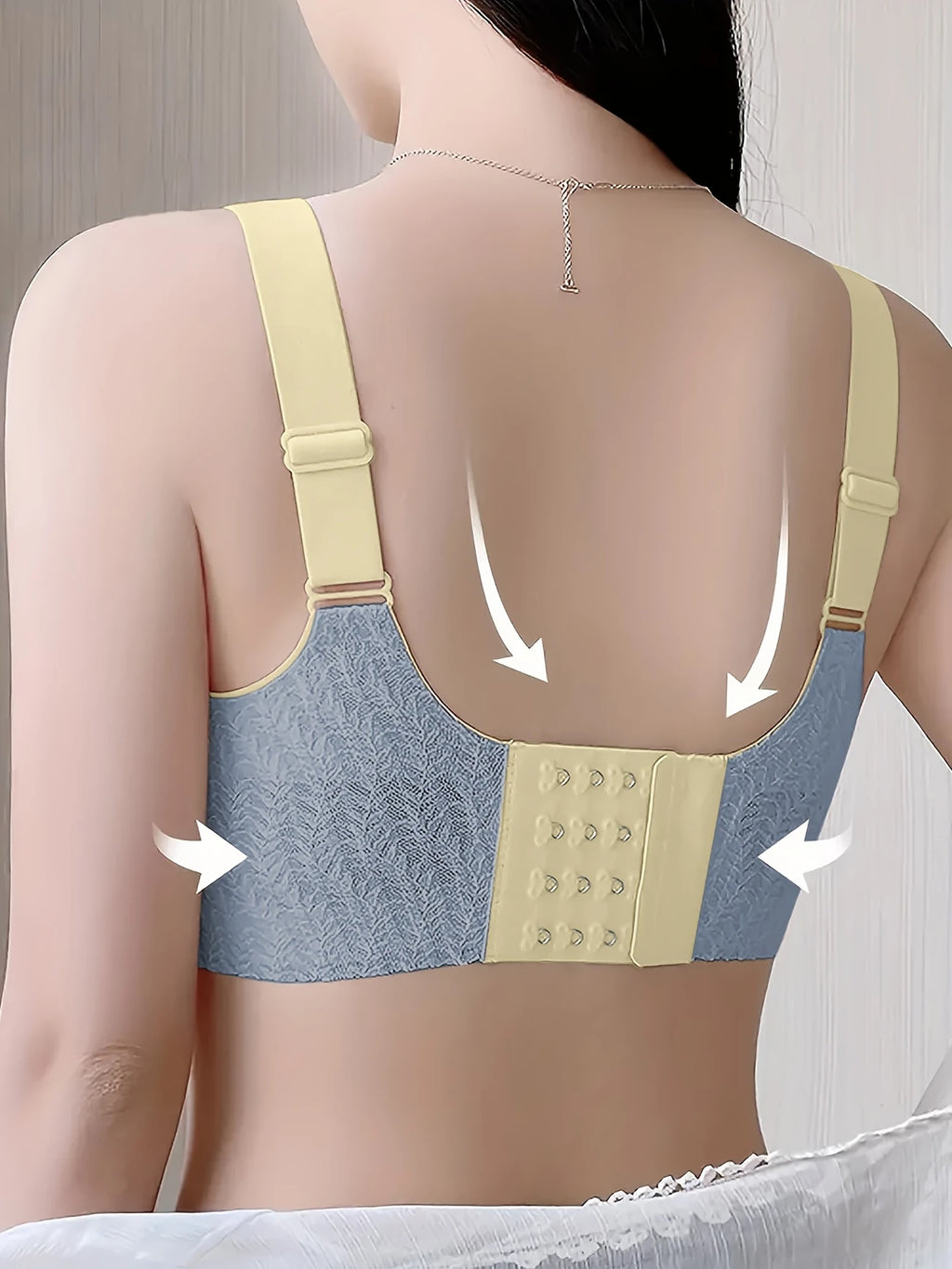 6pcs Women's Floral Lace Push-Up Bras(pack of 6)