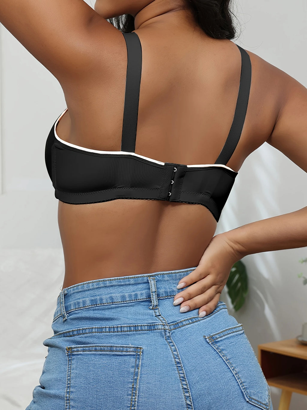 6pcs Women's Floral Lace Push-Up Bras(pack of 6)