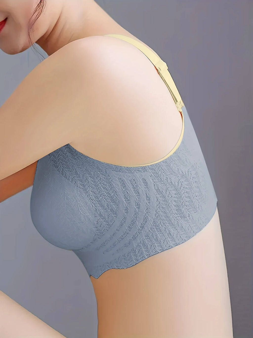 6pcs Women's Floral Lace Push-Up Bras(pack of 6)