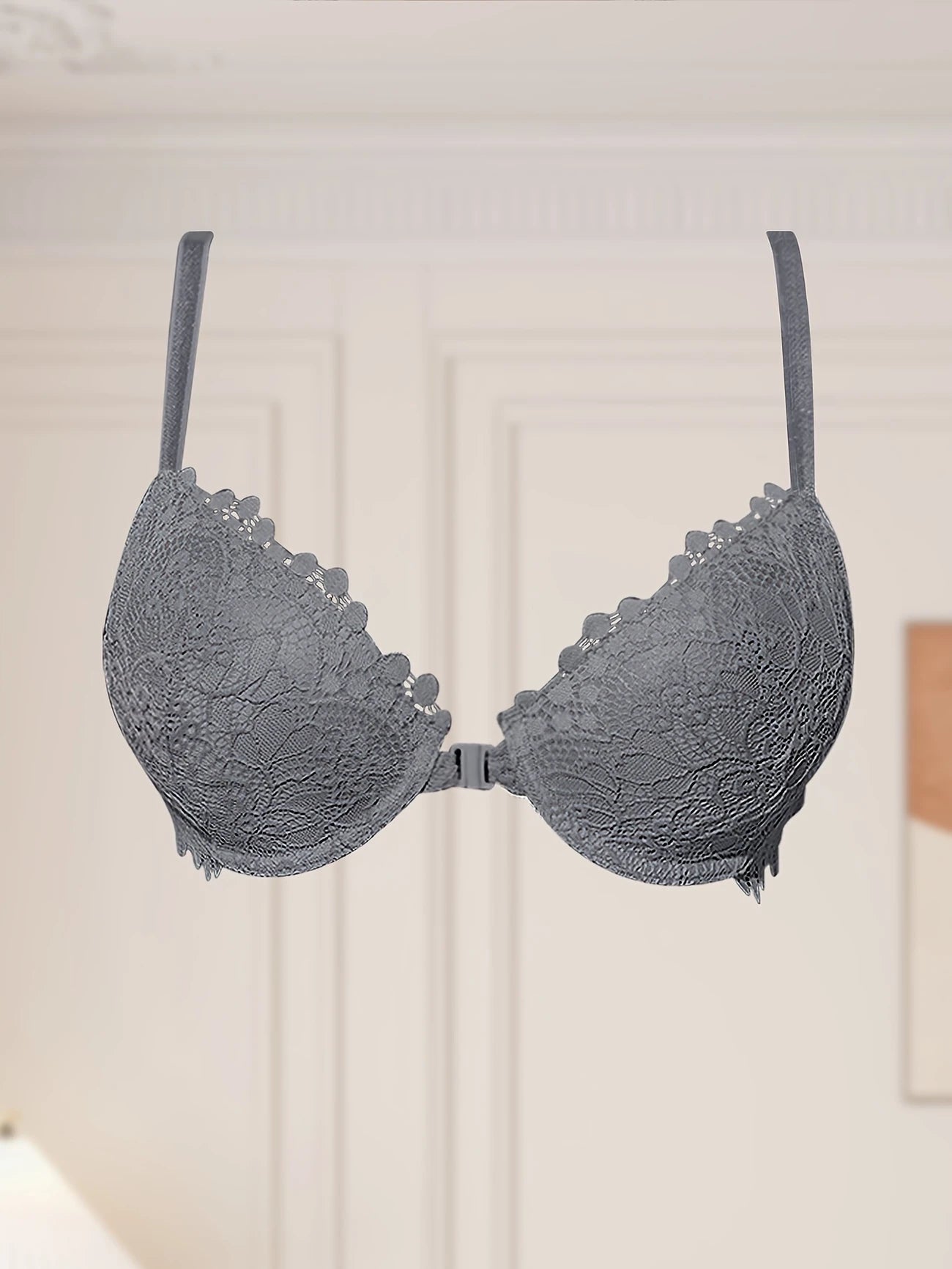 6pcs Women's Floral Lace Push-Up Bras(pack of 6)