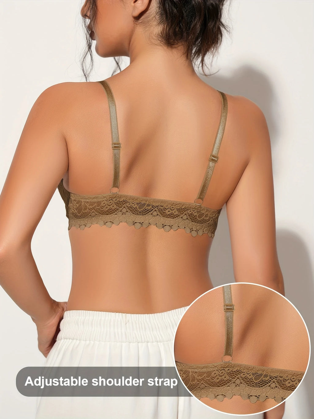 6pcs Women's Floral Lace Push-Up Bras(pack of 6)