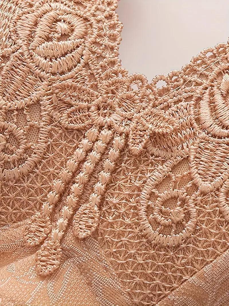 6pcs Women's Floral Lace Push-Up Bras(pack of 6)