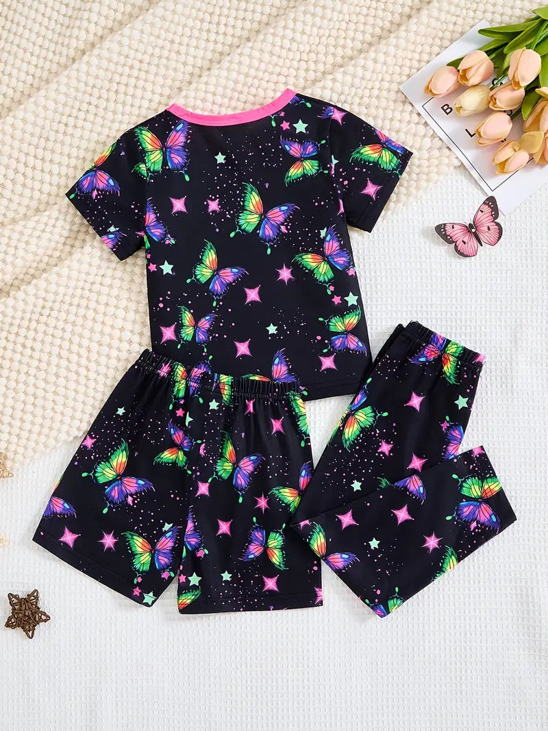 Girls 3PC Pajama Set