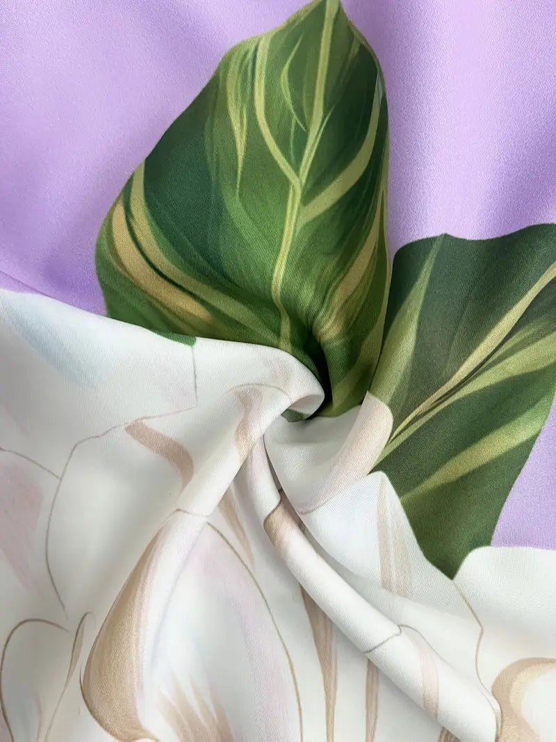 Spring Aura – 2-Piece Floral Print Vacation Outfit for Women