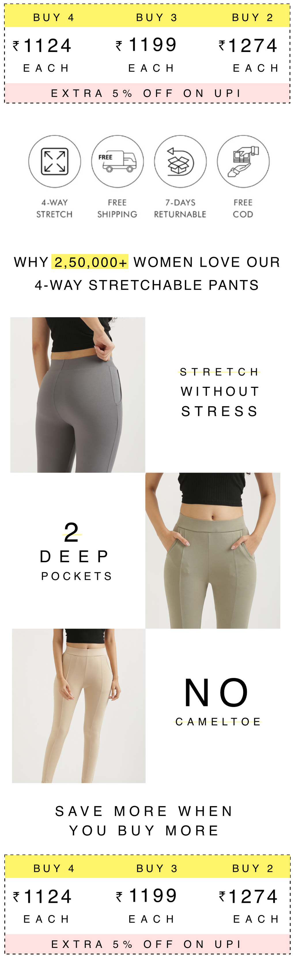 Ultimate Comfort Stretch Pants