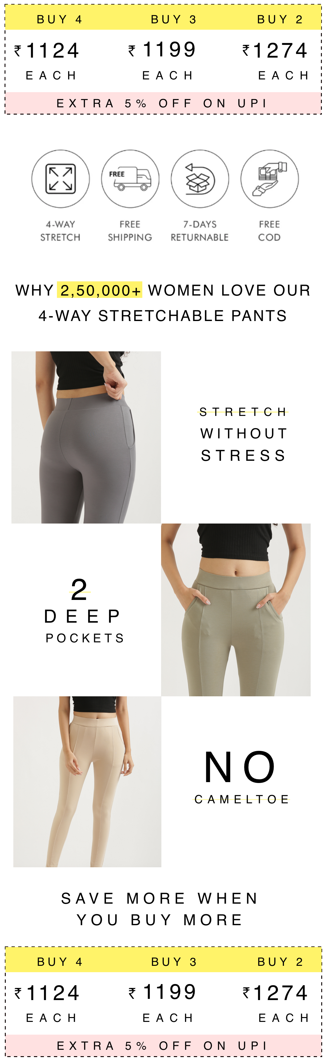 Ultimate Comfort Stretch Pants