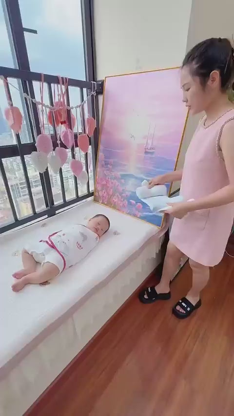 👶 Baby Head Support Pillow – Prevent Flat Head Syndrome